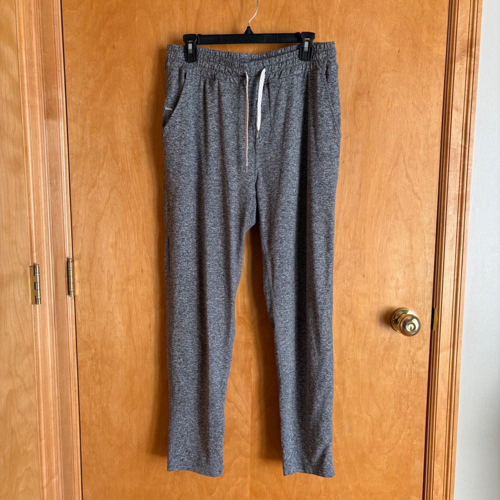 Vuori Ponto Performance Jogger Mens Medium Charcoal Heather DreamKnit Sweatpants